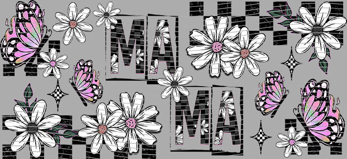 16oz Distressed Checkered-DC-17